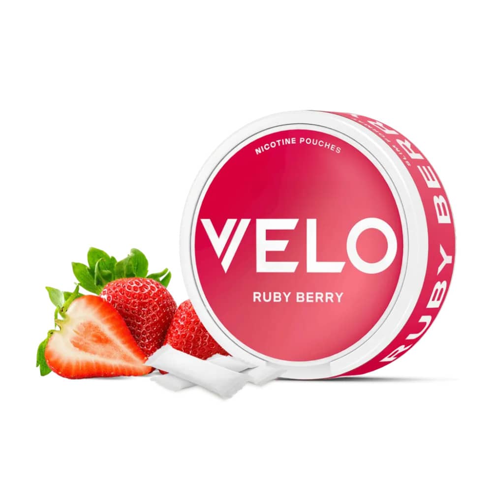 Velo Nicotine Pouches 10 Packs Ruby Berry