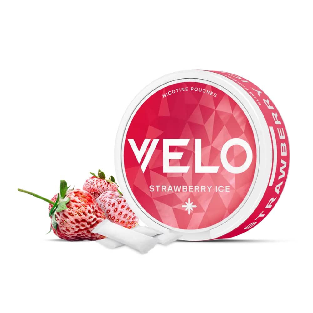 Velo Nicotine Pouches 10 Packs Strawberry Ice