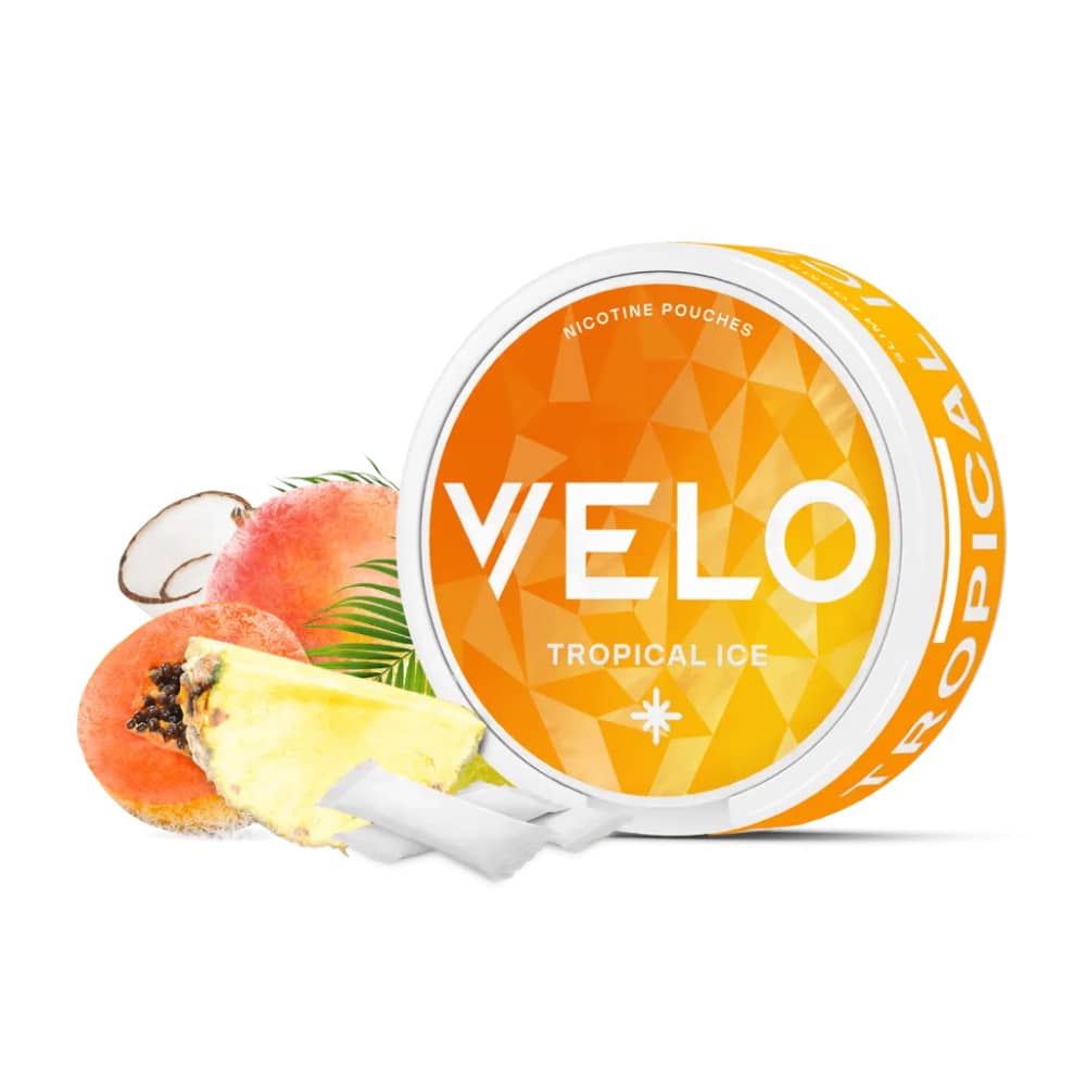 Velo Nicotine Pouches 10 Packs Tropical Ice