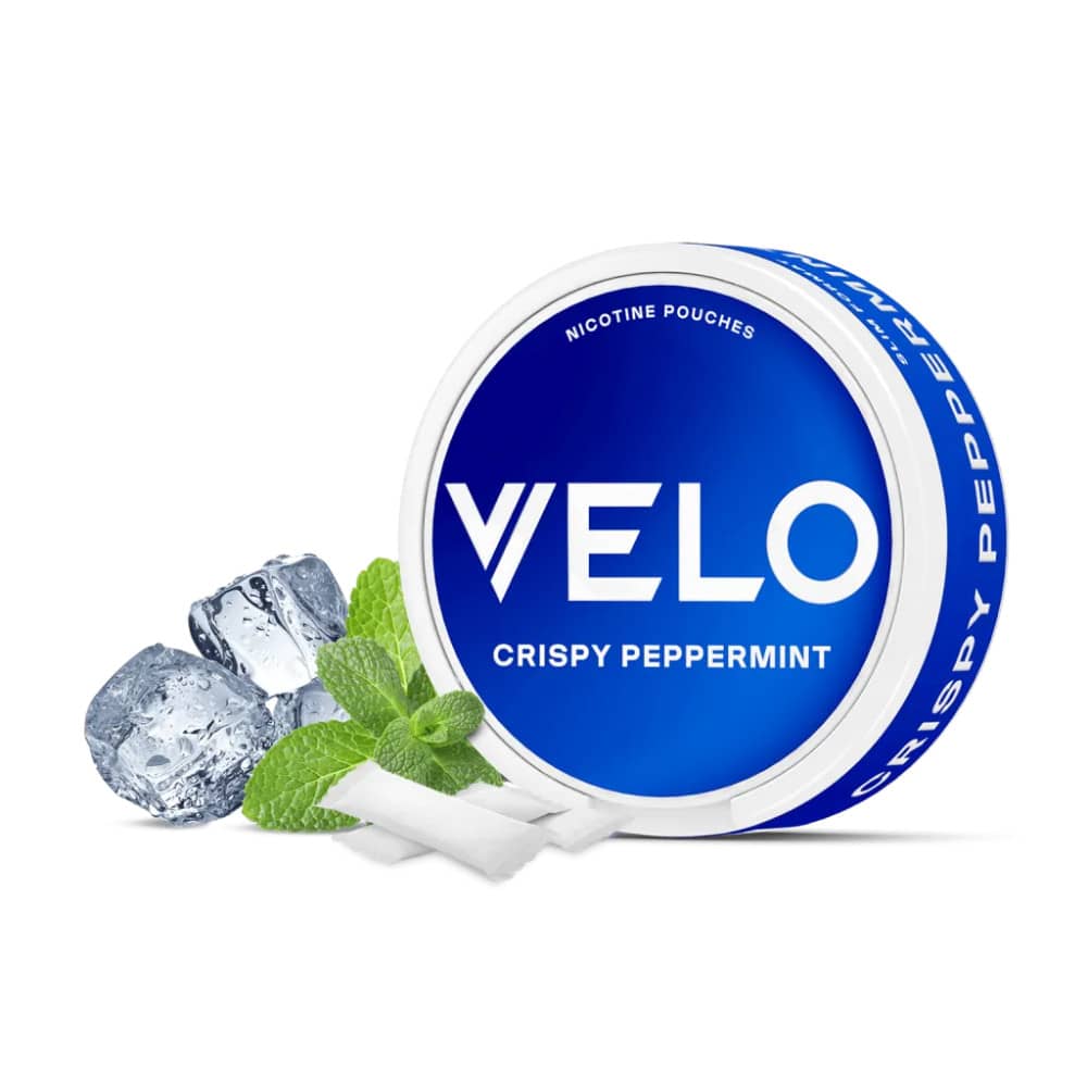 Velo Nicotine Pouches 10 Packs Crispy Peppermint