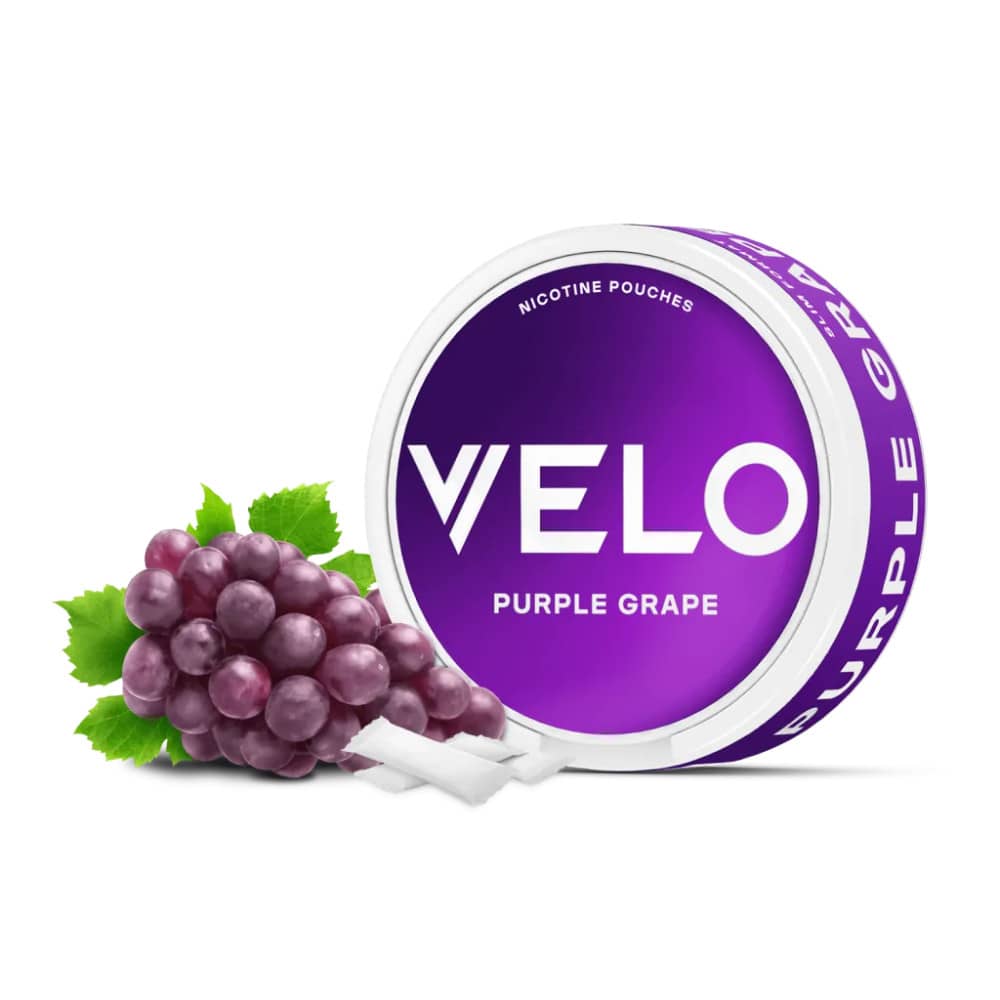 Velo Nicotine Pouches 10 Packs Purple Grape
