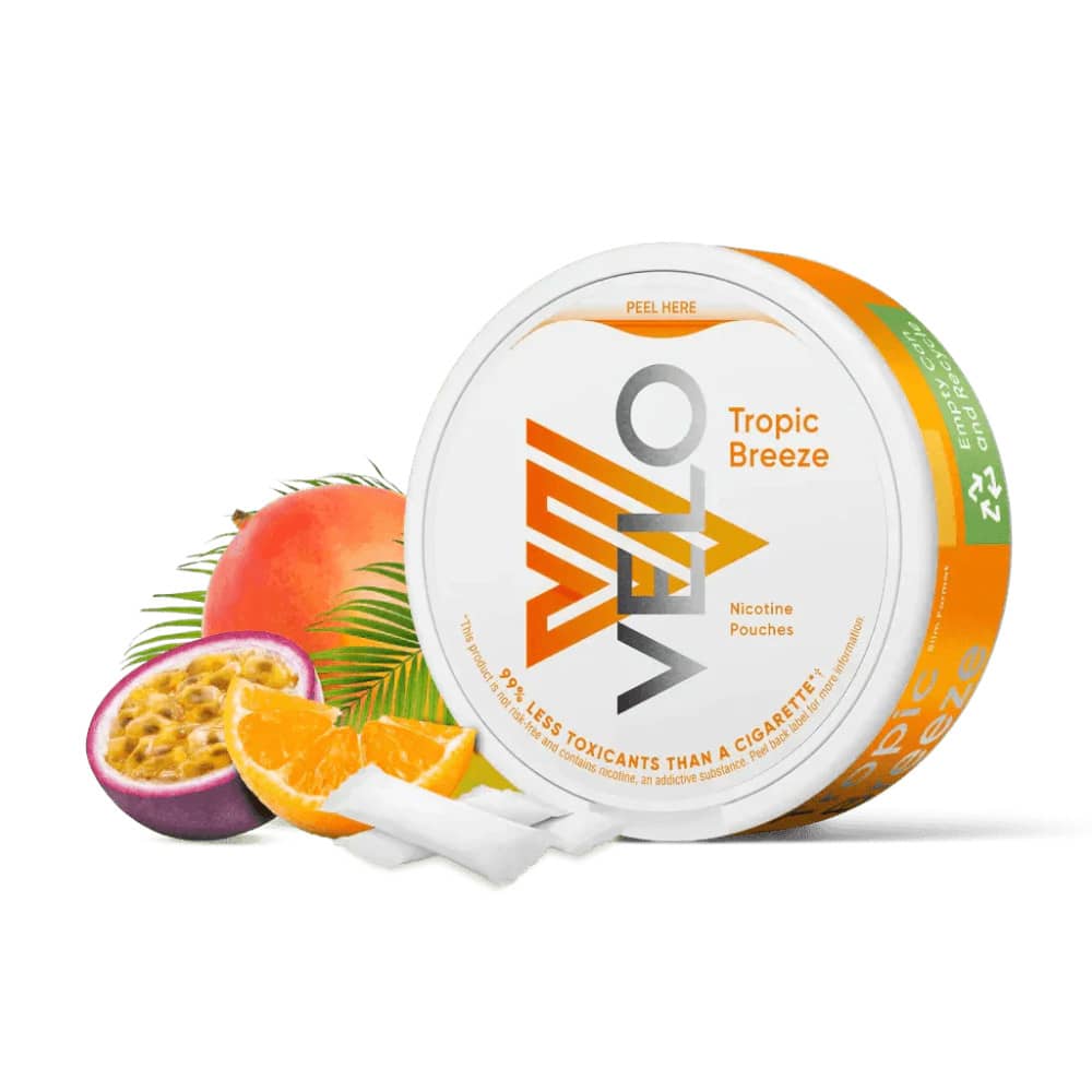 Velo Nicotine Pouches 10 Packs Tropic Breeze